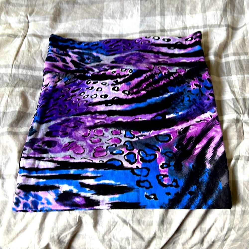 Charlotte Russe Cotton Mini skirt